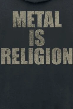 "Metal Is Religion" Trui Met Capuchon Zwart Van Powerwolf -Sportkleding 323933d2 emp