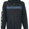 "Fear Of The Dark" Vest Met Capuchon Zwart Van Iron Maiden -Sportkleding 325018a emp