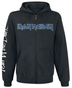 "Fear Of The Dark" Vest Met Capuchon Zwart Van Iron Maiden