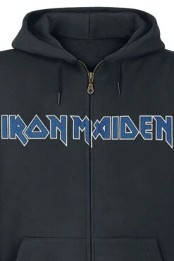 "Fear Of The Dark" Vest Met Capuchon Zwart Van Iron Maiden -Sportkleding 325018d emp