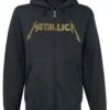 "Hetfield Iron Cross Guitar" Vest Met Capuchon Zwart Van Metallica