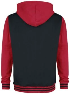 "Playing The Blame Game" Vest Met Capuchon Zwart-rood Van RED By EMP -Sportkleding 342177b