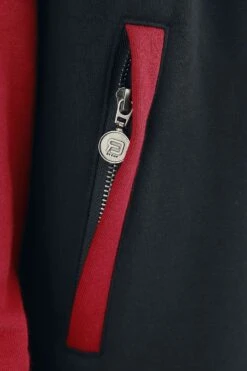 "Playing The Blame Game" Vest Met Capuchon Zwart-rood Van RED By EMP -Sportkleding 342177d