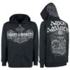 "Thorhammer" Vest Met Capuchon Zwart Van Amon Amarth -Sportkleding 345053 emp