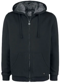 "Is It Over Yet" Vest Met Capuchon Zwart-blauw Van RED By EMP