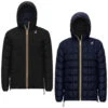 K-Way Jacques Thermo Plus.2 Double Winterjas Zwart/donkerblauw Heren -Sportkleding 36392780 1