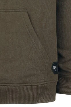 "Mask Of Sanity" Vest Met Capuchon Bruin Van Black Premium By EMP -Sportkleding 364491d2