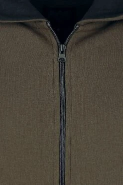 "Mask Of Sanity" Vest Met Capuchon Bruin Van Black Premium By EMP -Sportkleding 364491d3