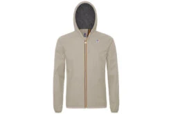 K-Way Jacques Nylon Jersey Zomerjas Grijsbeige Heren