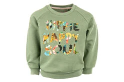 Stones And Bones Hippie Sweater Kaki Meisjes