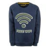 Stones And Bones Free Wifi Sweater Navy KIDS -Sportkleding 37001052 0