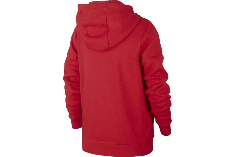 Nike Sportwear Club Fz Hoodie Rood Kids 4 Nike Sportwear Club Fz Hoodie Rood Kids - Afbeelding 2