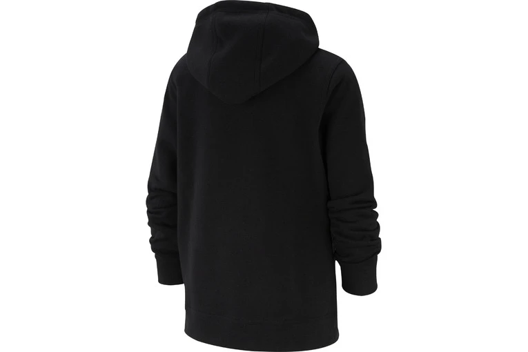Nike Club FZ Hoodie Zwart/wit Kids 7 Nike Club FZ Hoodie Zwart/wit Kids - Afbeelding 5