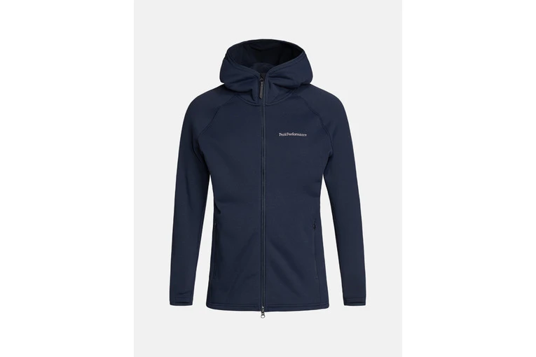 Peak Performance Chill Zip Hood Motion Blauw Heren 3 Peak Performance Chill Zip Hood Motion Blauw Heren