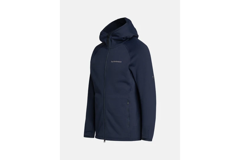 Peak Performance Chill Zip Hood Motion Blauw Heren 4 Peak Performance Chill Zip Hood Motion Blauw Heren - Afbeelding 2
