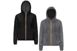 K-Way Lily Polar Double Winterjas Zwart/grijs Dames