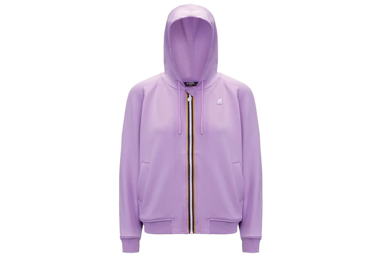 K-way Lydie Light Spacer Sweater Violet Dames 3 K-way Lydie Light Spacer Sweater Violet Dames