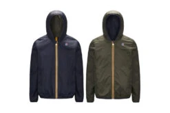 K-Way Jacques Plus.2 Double Zomerjas Donkerblauw/kaki Heren