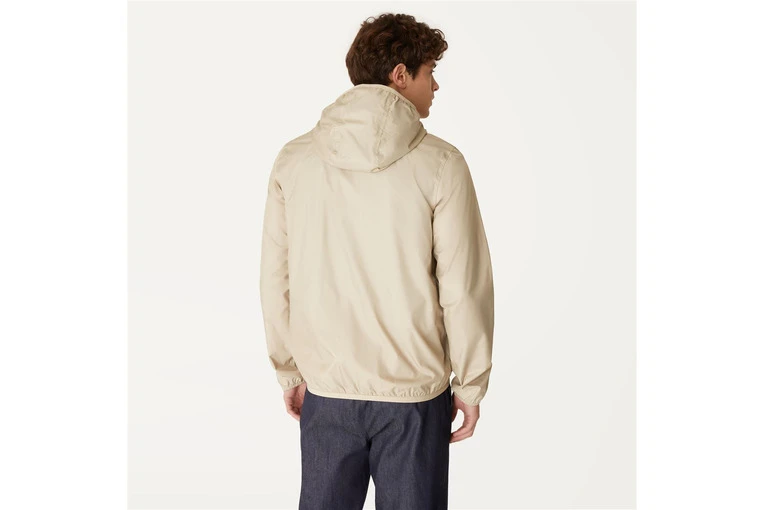 K-Way Jacques Nylon Jersey Beige Grijs Heren 5 K-Way Jacques Nylon Jersey Beige Grijs Heren - Afbeelding 3