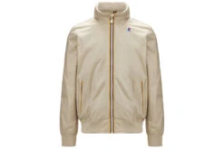 K-Way Amaury Nylon Jersey Zomerjas Beige Grijs Heren