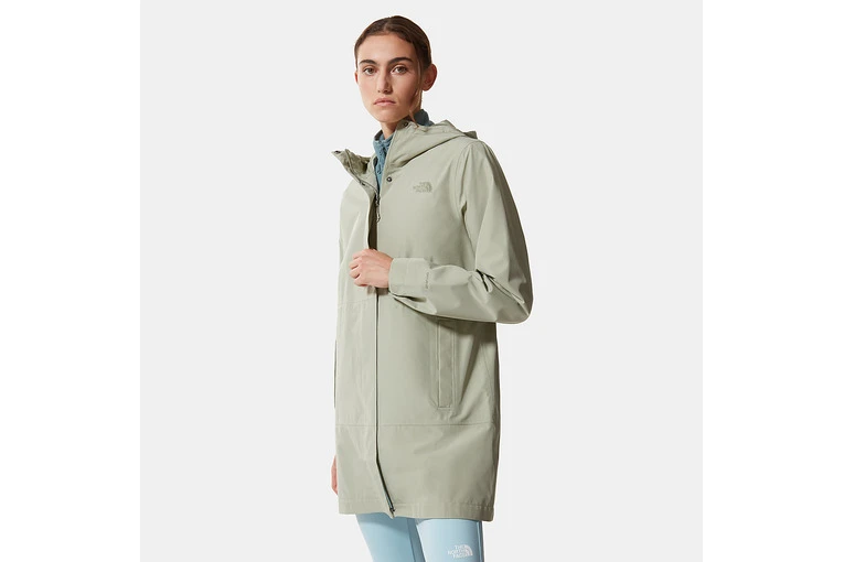 The North Face Woodmont Parka Tea Green Dames 4 The North Face Woodmont Parka Tea Green Dames - Afbeelding 2