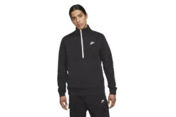 Nike Sportswear Club Trui Met Halflange Rits Zwart Heren