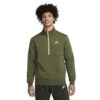 Nike Sportswear Club Trui Met Halflange Rits Rough Green Heren 2 Nike Sportswear Club Trui Met Halflange Rits Rough Green Heren -Sportkleding 37099969 0