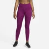Nike Dri-FIT Swoosh Run 7/8-legging Paars Dames -Sportkleding 37104395 0