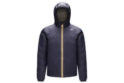 K-Way Jacques Thermo Plus.2 Double Jas Marineblauw / Zwart Vervaagd Heren