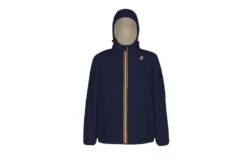 K-Way Le Vrai Claude 3.0 Orsetto Jas Donker Marineblauw Unisex