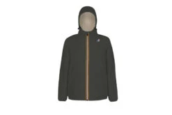 K-Way Le Vrai Claude 3.0 Orsetto Jas Groen Zwartachtig Unisex