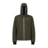 K-Way Jacko Bonded Jas Groen Zwartachtig / Donkerblauw Inside Heren