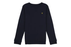 Lyle & Scott Kids Classic Crew Neck Fleece Sweater Navy KIDS
