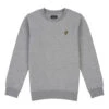 Lyle & Scott Kids Classic Crew Neck Fleece Sweater Grijs KIDS -Sportkleding 37105786 0