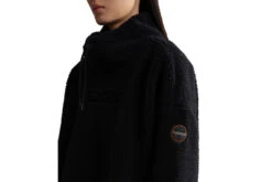 Napapijri Teide Fleecesweater Met Rolkraag Zwart Dames -Sportkleding 37106394 3