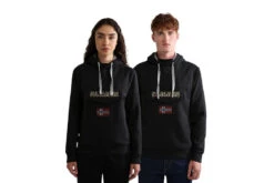 Napapijri Burgee Winter Hoodie Sweatshirt Zwart Unisex