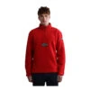 Napapijri Ayas Fleecesweater Halve Rits Rood Heren -Sportkleding 37106408 0