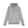 Lyle & Scott Fly Fleece Hoodie Mid Grey Marl Heren 1 Lyle & Scott Fly Fleece Hoodie Mid Grey Marl Heren -Sportkleding 37106783 0