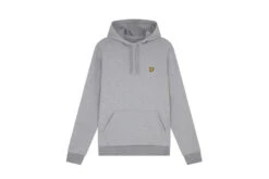 Lyle & Scott Fly Fleece Hoodie Mid Grey Marl Heren