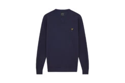 Lyle & Scott Crew Neck Sweater Navy Heren