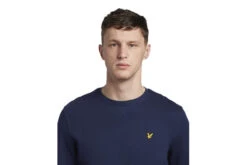 Lyle & Scott Crew Neck Sweater Navy Heren -Sportkleding 37106786 4