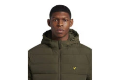Lyle & Scott Lightweight Puffer Jas Olive Heren 9 Lyle & Scott Lightweight Puffer Jas Olive Heren -Sportkleding 37106792 4