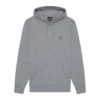 Lyle & Scott Pullover Hoodie Mid Gray Marl Heren 2 Lyle & Scott Pullover Hoodie Mid Gray Marl Heren -Sportkleding 37106831 0