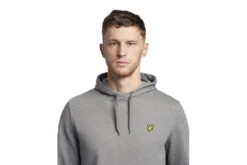 Lyle & Scott Pullover Hoodie Mid Gray Marl Heren -Sportkleding 37106831 4
