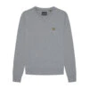Lyle & Scott Crew Neck Sweater Mid Grey Marl Heren -Sportkleding 37106834 0