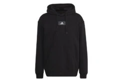 Adidas Essentials FeelVivid Cotton Fleece Drop Shoulder Hoodie Black Heren