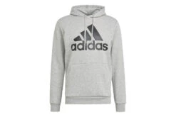 Adidas Essentials Fleece Big Logo Hoodie Medium Grey Heather Heren