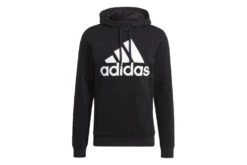 Adidas Essentials Fleece Big Logo Hoodie Black Heren