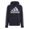 Adidas Essentials Fleece 3-Stripes Logo Hoodie Legend Ink Heren 1 Adidas Essentials Fleece 3-Stripes Logo Hoodie Legend Ink Heren -Sportkleding 37107853 0