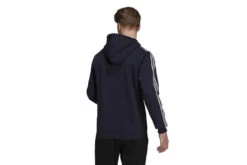 Adidas Essentials Fleece 3-Stripes Logo Hoodie Legend Ink Heren -Sportkleding 37107853 3